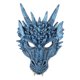 thumbnail image 1 of Cubierta de La Cabeza Llena de La de La Cabeza Del Dragón de La Malvado Espeluznante para Adultos para Adultos de La de La Fiest Azul, 1 of 5