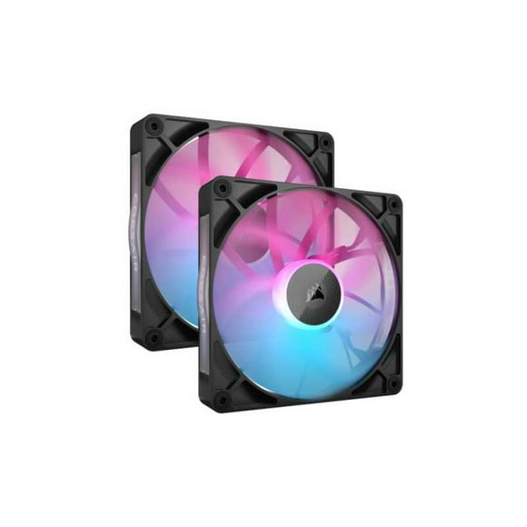 Corsair - CORSAIR iCUE Link RX140 RGB Twin Starter Kit - case fan
