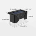 thumbnail image 4 of Inteprter Paquete de 4 luces solares impermeables para caminos, patio, calle, paisaje, lámpara recargable, herramienta de iluminación para jardín y Iluminación y accesorios Luz de colores Inteprter HA065119-03, 4 of 6