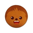 thumbnail image 1 of Alfombra Ukonic Star Wars Chewbacca redonda de poliéster, 132 cm, 1 of 8