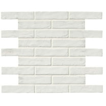 MSI Capella White Brick 2-1/3 In. X 10 In. Matte Porcelain Floor And Wall Tile (5.15 Sq. Ft. / Case)
