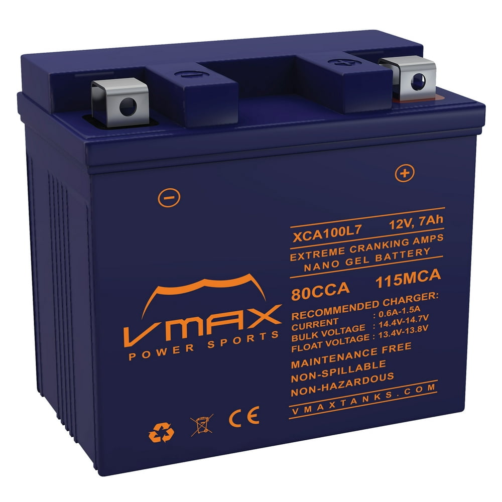 VMAX XCA100L7 Motorcycle Powersports Battery Upgrade for Yamaha 1000cc