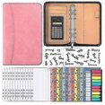 thumbnail image 1 of A6 Budget Planner With Calculator Zip Budget Binder (pink), 1 of 5