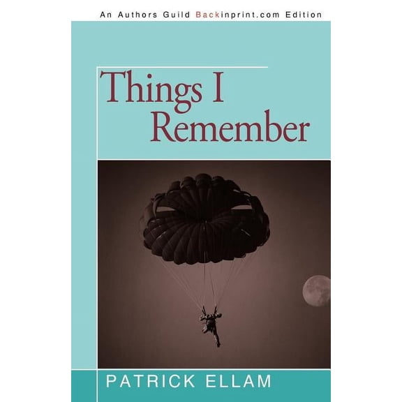 Things I Remember, (Paperback)