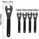 thumbnail image 2 of Bicycle Wrench - Durable Multifunction Carbon Steel Cone Wrench Bike Repair Tool(15mm,16mm,17mm,18mm), 2 of 5