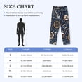 thumbnail image 4 of Lsque Nautical Print Men's Pajama Pants, Lounge Pant - Comfortable Home Wear,Elastic Waistband, Stylish Design-XX-Large, 4 of 9