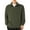 Army Green, variant on hotojiny Men's Quarter Zip Pullover Fall Fashion Solid Color Long Sleeve Golf Shirts Winter Thermal Gym Workout Sweatshirts