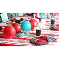 thumbnail image 3 of Candy Cane Striped Plastic Tablecloth Roll - Party Supplies - 1 Piece, 3 of 3