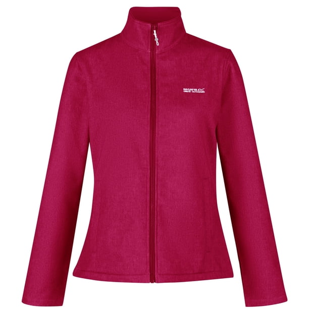 Regatta - Chaqueta Connie V de Softshell Caminar para Mujer (Cereza Oscuro Jaspeada)