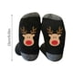 thumbnail image 3 of Calcetines navideños de algodón para invierno, transpirables, con diseño de bloques de color para hombre y mujer., 3 of 3