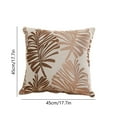 thumbnail image 3 of VOAVEKE Summer Pillow Covers 18X18, Couch Pillow Covers, Palm Leaf Pillow Cover Bedside Sofa Large Pillow Cushion Beach Style, 3 of 5