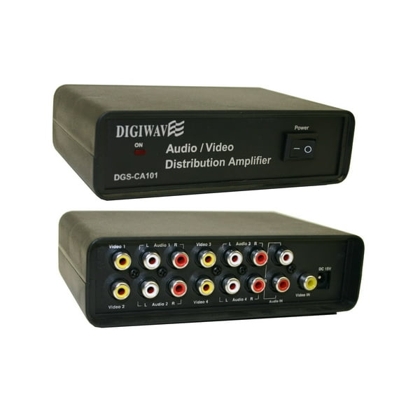 Digiwave Distributeur 4 Voies avec Amplificateur