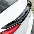 thumbnail image 7 of Xotic Tech 4DR JDM Style Glossy Black Rear Trunk Lip Wing Spoiler Compatible with Honda Civic 2016-2021 10th Gen, 7 of 7