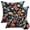 Black, variant on Outdoor Pillow Covers 18x18 Inch Set of 2 Colorful Paisley Decor Waterproof Throw Pillow Covers Farmhouse Outdoor Waterproof Pillow Covers Decor for Patio Funiture Garden Sofa Couch 7A