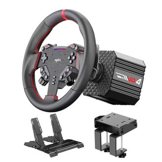 Moza Racing R3 Bundle, Wheel and Pedals Set, Wired, Adjustable