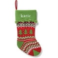 thumbnail image 3 of Personalized Christmas Knit Stocking, 4 Styles to Choose From, 3 of 3