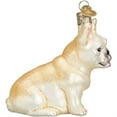 thumbnail image 3 of Old World Christmas Ornaments: French Bulldog Glass Blown Ornaments for Christmas Tree (12436), 3 of 6