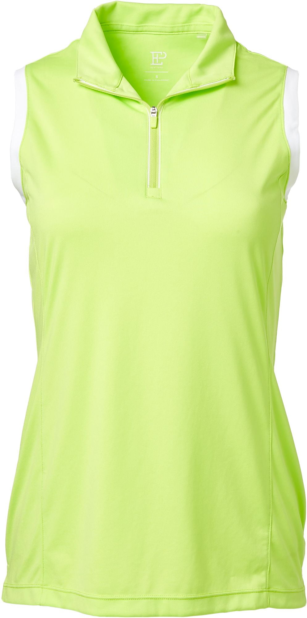 EP Pro Women's Sleeveless Convertible Zip Mock Golf Polo