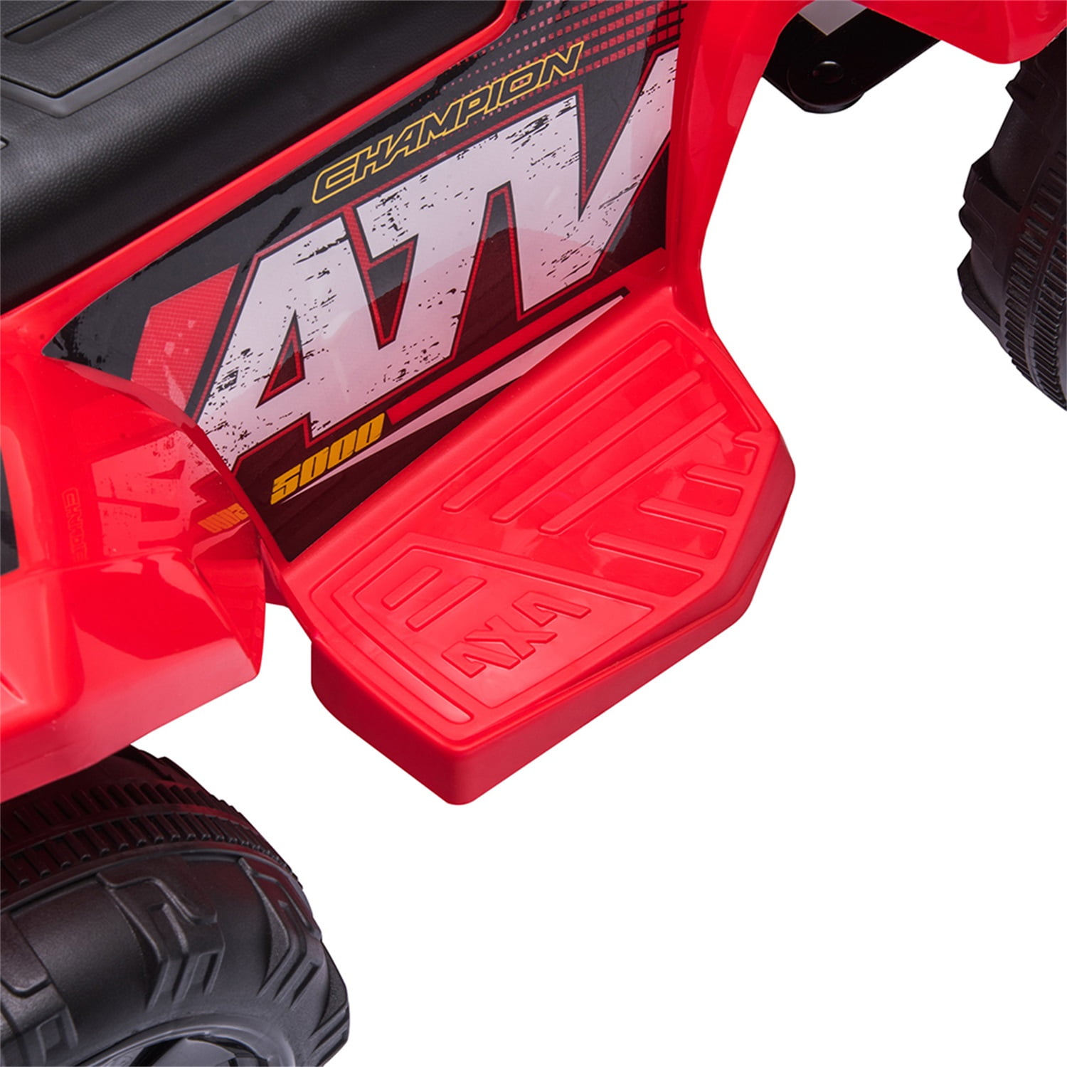 CIPACHO 6V Kids Ride on ATV, Battery Powered Electric Quad with LED Lights, Red CIPACHO 6V Kids Ride on ATV, Battery Powered Electric Quad with LED Lights, Red