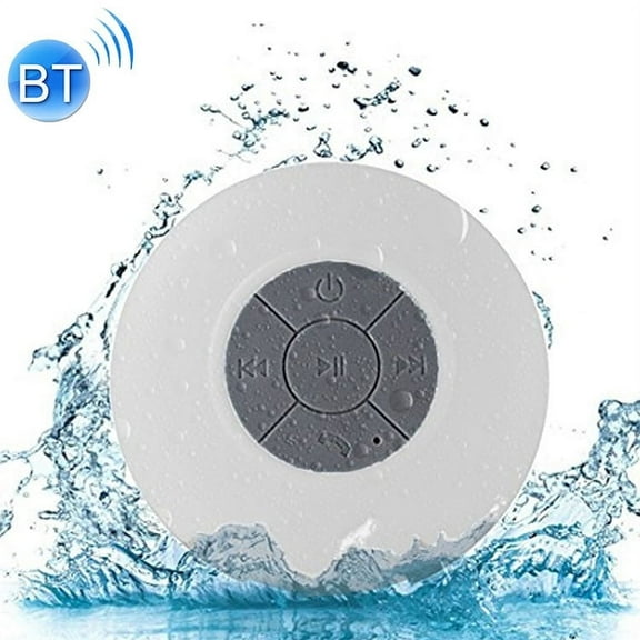 Wireless Bluetooth V2.1 Speaker Splashproof IPX4, Support Handfree Function BTS-06 - White