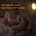thumbnail image 5 of 1 pieza de luz de noche para niños, lámpara de noche para habitación de bebé, luz de orientación automática, lámpara de noche de oso para niños para habitación de niños, dormitorio, cocina, baño, bla JAMW Sencillez, 5 of 5