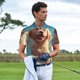 thumbnail image 3 of Balery Cute Angel Winged Dog Camisa Polo de Hombre con Estampado, de Manga Corta y Tejido Medio, Camisa Tipo Golf Polo-X-Large, 3 of 6