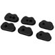 thumbnail image 2 of Enchufe de Scooter de Silicona Negro 6pcs Scooter Pluge de Silicona, Alta Confiabilidad para el Accesorio de Montar en Bicicleta X-Iaomi N-Innebot, 2 of 7