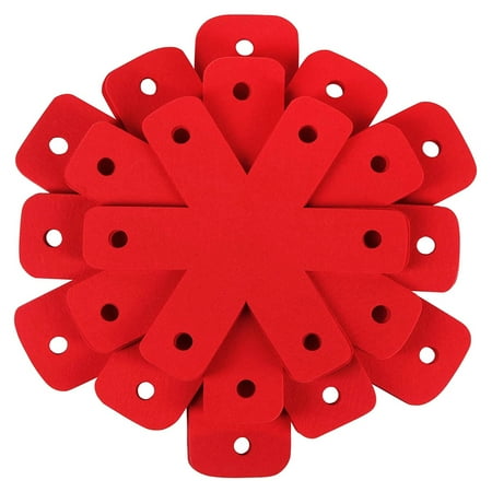 

Papaba Pot Pan Protectors 12Pcs Wide Application Non-Slip Useful Anti-slip Pot Pan Cookware Separator Pads