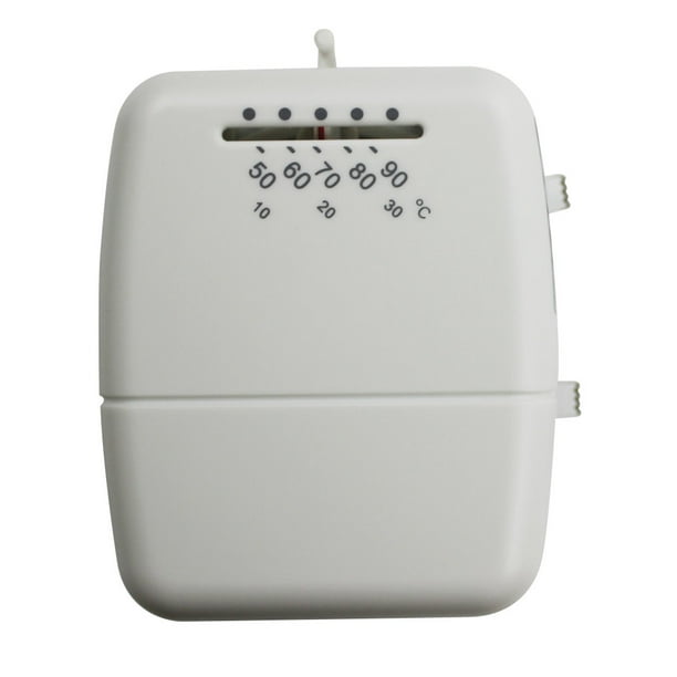 Intertherm 903992 Wall Thermostats White Thermostat Heat/Cool