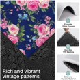 thumbnail image 3 of Pioneer Flower Floral Print Pattern Kitchen Rugs Sets Of 3,Kitchen Runner Rugs Non Skid Washable,Decorative Kitchen Floor Mats for Kitchen,Sink,Laundry,17"x30"+ 17"x47" + 17"x59", 3 of 6