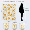 thumbnail image 2 of Cute Lion Blanket - Adorable Trees Fleece Throw,Gifts for Users Women men, Soft & Warm,Lightweight, for Modern Rustic Whimsical Decor, Animal Lovers, and Room Home Accents 40x50in, 2 of 6
