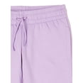 thumbnail image 2 of Athletic Works Girls Fleece Joggers, Sizes 4-18 & Plus, 2 of 3