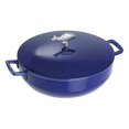 thumbnail image 4 of STAUB Spécialités 4,75 L Casserole Ronde en Fonte pour Bouillabaisse, Bleu Foncé, 4 of 9