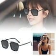 thumbnail image 1 of Lunettes de Soleil Polarisées à Teinte Réglable pour Hommes et Femmes, Verres Carrés Rétro, Protection UV pour l'Extérieur, la Plage, la Conduite, Lunettes de Soleil à la Mode et Fonctionnelles, 1 of 7