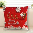 thumbnail image 1 of Taie d'Oreiller en Lin Taie d'Oreiller de Noël Housse d'Oreiller Housse de Coussin pour la Maison, 1 of 3