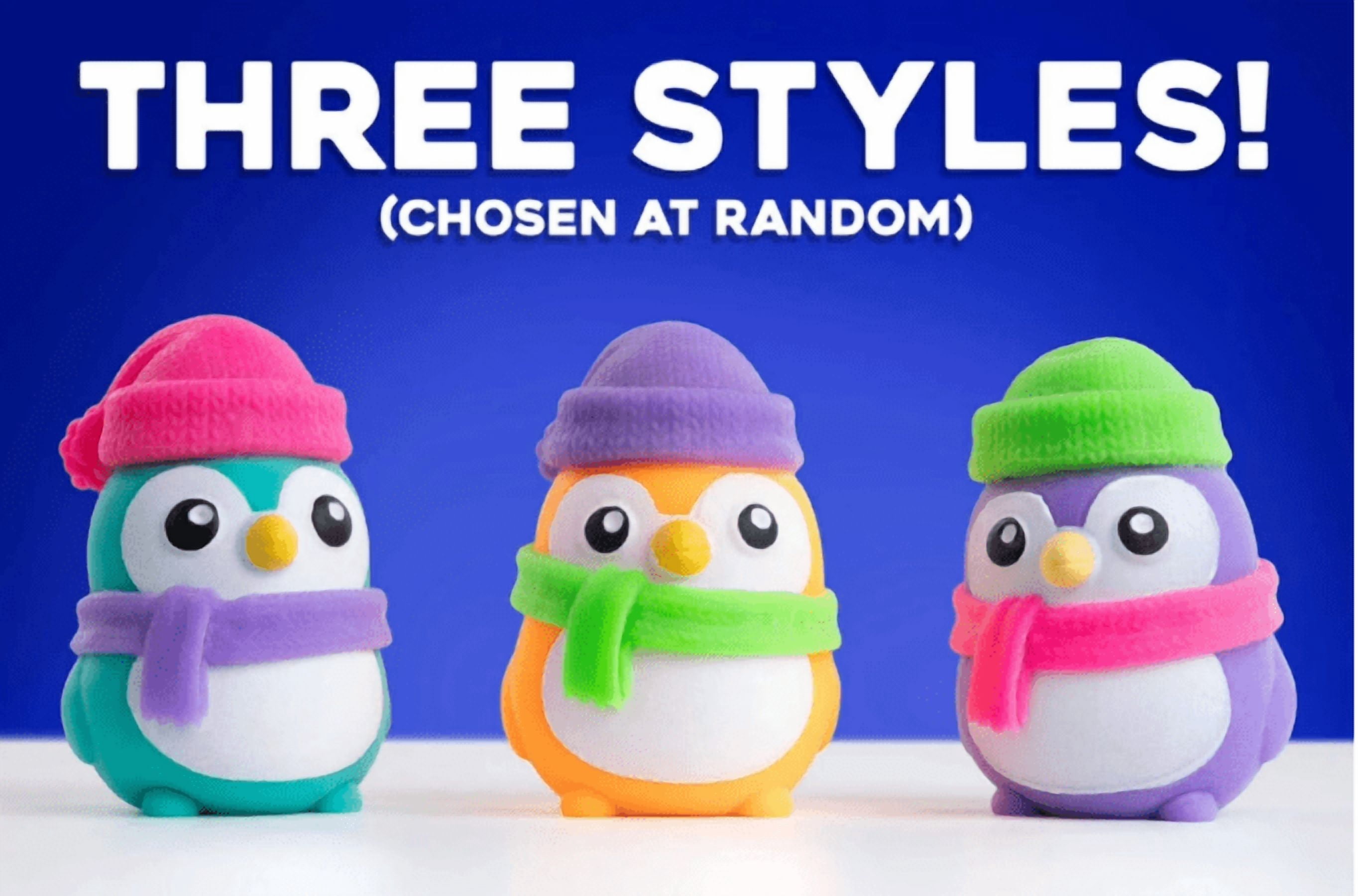 Nee Doh Penguin, 1 pc random color