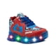 thumbnail image 4 of Tenis Con Luces Para Niño Spiderman Hombre Araña Marvel Rojo rojo 20.5, 4 of 6