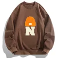 thumbnail image 3 of Nueva camiseta de manga larga de otoño y primavera para hombre, suéter interior, camisa para hombre, suéter de cuello redondo para hombre, 3 of 5