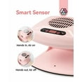 thumbnail image 2 of Air Nail Dryer with Automatic Sensor, 300W Timing Nail Fan Blow Dryer for Both Hands and Feet, Warm & Cool Wind Blower for Regular Nail Polish, Home and Salon Use No Harmful, 2 of 8