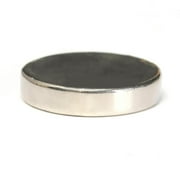 Trayknick 2 Pack 1Pc N35 Grade Magnet Strong Neodymium Rare Earth Large 25x5mm Discs Magnets