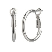 Time and Tru Small Silver Hoop Earring