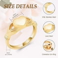 thumbnail image 2 of Heart Cremation Jewelry Urn Ring for Ashes Women Finger Ring Keepsake Memorial Jewelry Hold Loved Ones Ashes NO.6-NO.10, 2 of 7