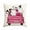B002- Style B, variant on Halloween Home Decor, Pink Halloween Decorations, Cute Ghost Decor, Ghost Pillow Cover, 18X18 Inch Set of 4 Halloween Pillow Covers with White Ghost, Jack O Lantern and Witch Hat