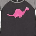thumbnail image 4 of Inktastic Pink Dinosaur Women's Plus Size T-Shirt, 4 of 5