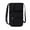 Black, variant on RFID Blocking Passport Holder Crossbody Bag, Travel Cell Phone Shoulder Pouch Mini Cross Body Purse with Adjustable Strap for Credit Cards ID Documents