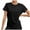 Black, variant on HXWCHs Women's T-Shirts for Women Breathable Loose Fit Short Sleeve Workout top with UPF50+ for Yoga Running Gym and Training Lightweight Athletic Tee Black S