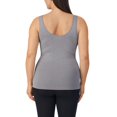 thumbnail image 3 of Camisa ELLEN TRACY, sin costuras, con capas reversibles, talla L, 3 of 6