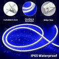 thumbnail image 2 of WANGQ LED Strip White 16.4ft/5m Neon Strip 12V Silicone Waterproof Flexible LED Neon Rope Light (Power Adapter Not Included), 2 of 6