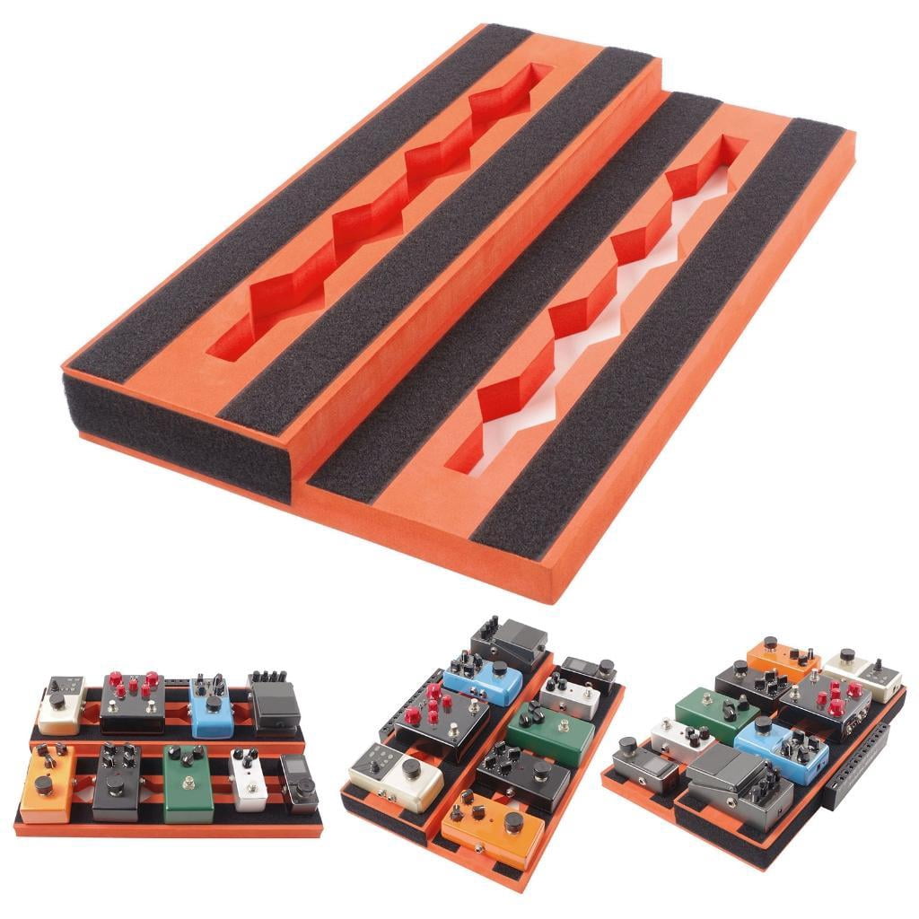hejhncii Versatile Guitar Effects Board Light weight Universals Guitar Pedal Board