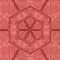 thumbnail image 1 of Ahgly Company Machine Washable Indoor Square Transitional Red Area Rugs, 7' Square, 1 of 7